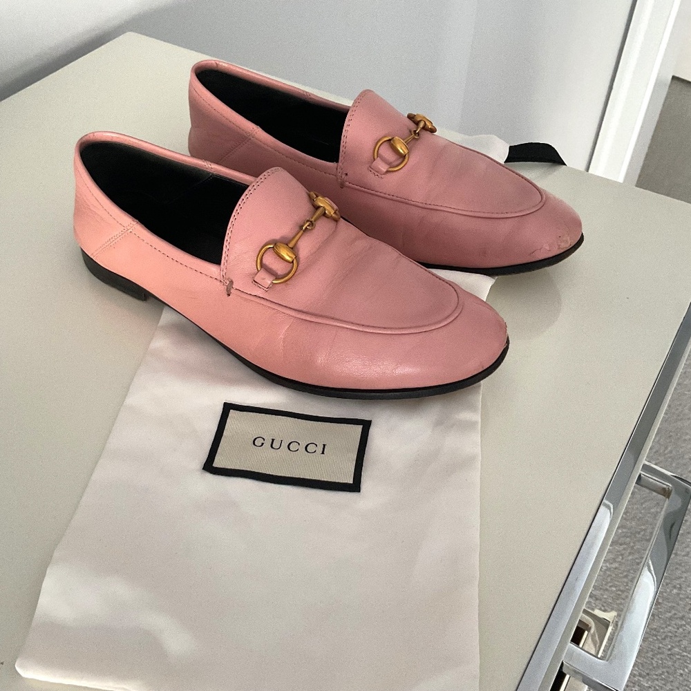 Gucci Brixton loafers/mules - size 36.5